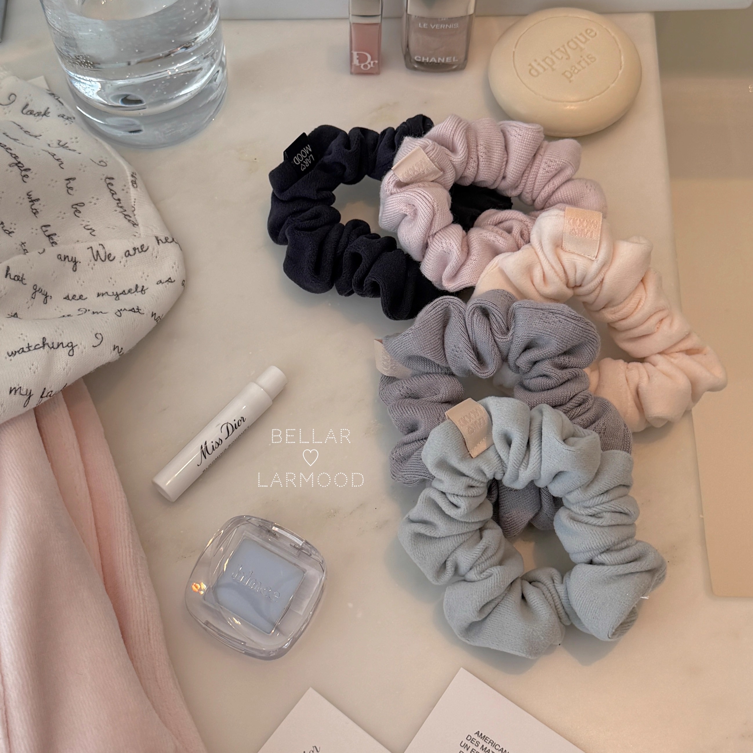 Bellar美式少女日常软糯爱心发圈