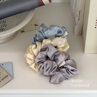 法式甜美奶油色系发圈