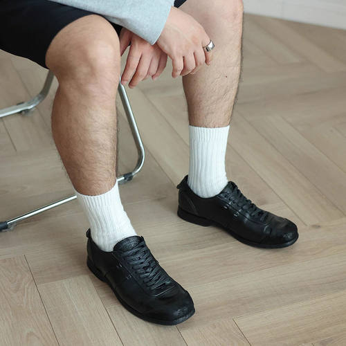 通勤拳击鞋cleanfit高级训练鞋英伦风德训鞋男女休闲鞋潮款极简