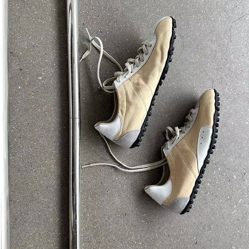 经典休闲鞋复古帆布鞋阿甘平底潮款德训鞋男女2025软底轻便老爹鞋,流行男鞋,休闲皮鞋,淘宝优惠券,粉丝福利购,淘宝优惠卷