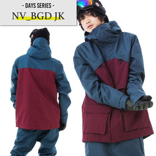 日本北海道防水保暖滑雪服套装男