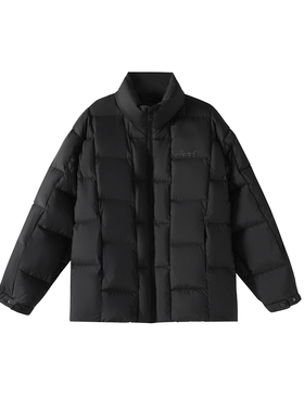 BAACE423L 2024年冬季新款羽绒服男休闲防寒面包服青年外套