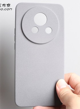 岩砂软壳适用魅族Lucky 08手机壳粗磨砂颗粒手感防指纹Lucky08保护套圆弧边全包硅胶网红ins纯灰色Note16Pro