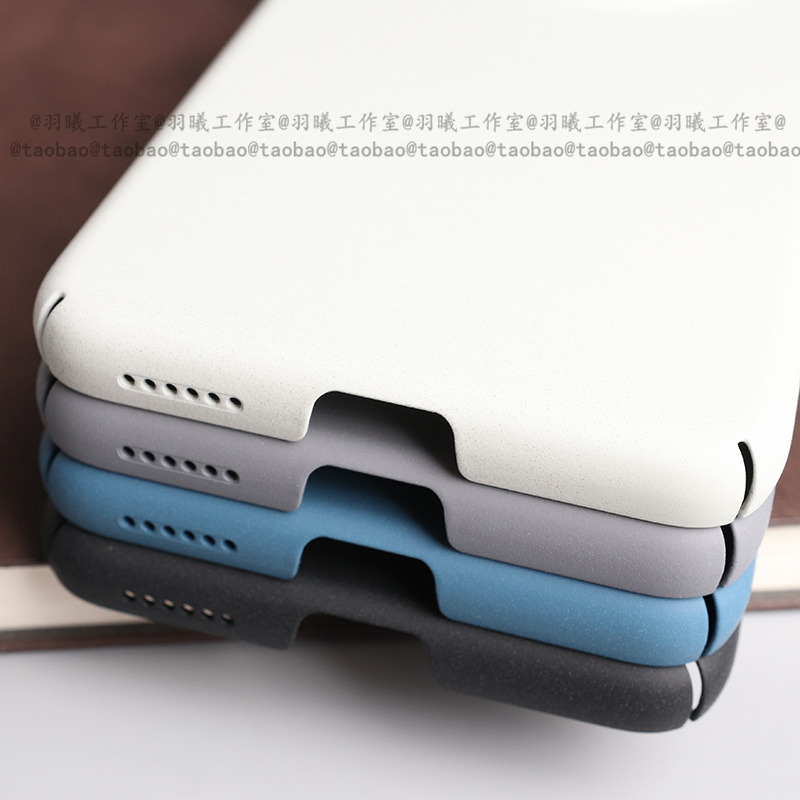ins冷淡风颗粒粗糙细磨岩砂适用华为Mate70Pro+手机壳大孔镜头Mate60RS保护套圆弧边全包硬壳Mate50古董白色