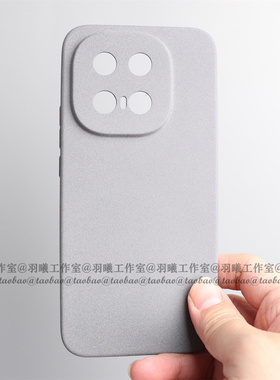 适用IQOO15手机壳硅胶软壳IQOO13保护套粗磨砂轻薄防滑不沾指纹不油腻全包镜头圆边简约纯灰色男女新款