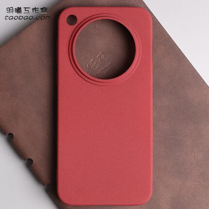 岩砂软壳适用OPPOFindX8S+手机壳磨砂颗粒手感防指纹FindX9sPro大孔镜头全包硅胶套网红ins复古酒红色X9Ultra