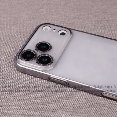 适用苹果iPhone18ProMax手机壳17Air保护套iPhone16e硅胶软壳15plus镜头全包14轻薄简约13半透明黑白色12mini