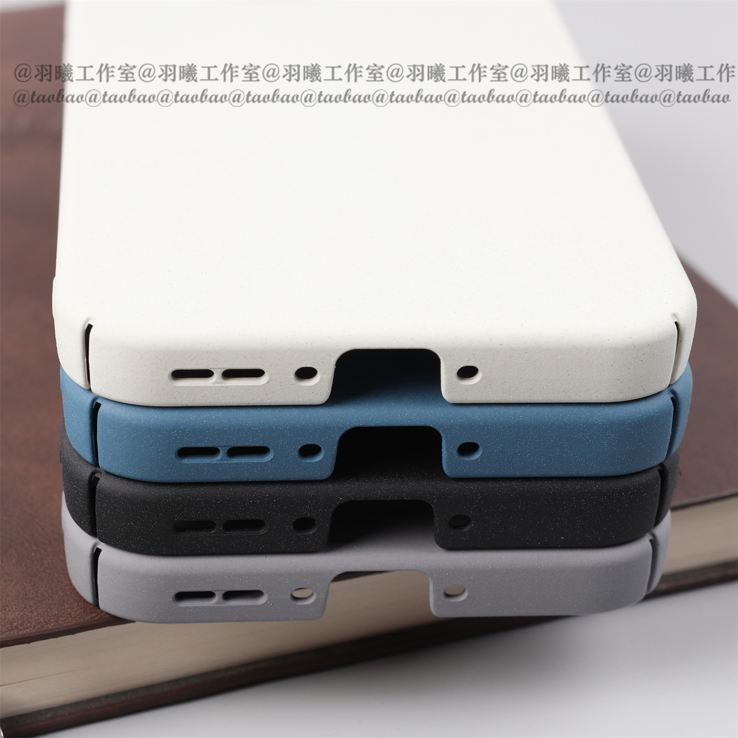 ins冷淡风颗粒粗糙细磨岩砂硬壳适用realme真我GT8Pro手机壳古董白GT7Pro全包镜头圆弧边防滑简约纯色防指纹