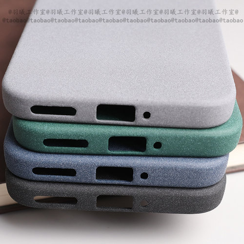 硅胶软壳适用红米Turbo4Pro手机壳镜头全包小孔Turbo3网红粗磨砂颗粒感不沾指纹轻薄防滑简约纯色Redmi圆弧边