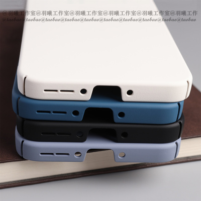 ins冷淡风细腻肤感微磨砂全包硬壳适用一加Ace5至尊版手机壳古董白Ace5Pro竞速版13T圆边15简约小众纯色Ace6T