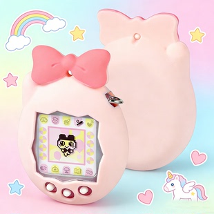 拓麻歌子Tamagotchi Connection电子宠物机V3连结可爱硅胶保护套