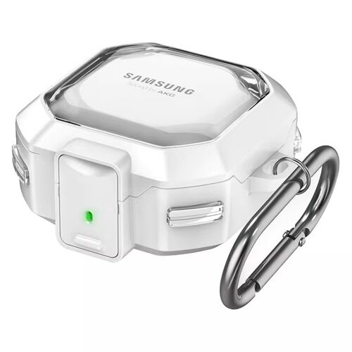 适用三星Buds4pro蓝牙耳机套Buds 2pro透明碳纤维纹保护壳FE新款