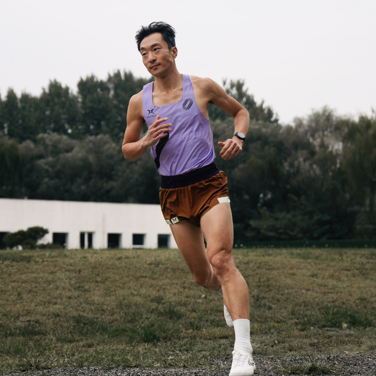 BODYWIT身体智慧男士赛道主宰PRO马拉松透气背心轻质速干跑步防磨