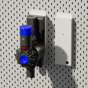 洞洞板配件主机架挂钩收纳盒挂篮壁挂式免打孔层板置物架