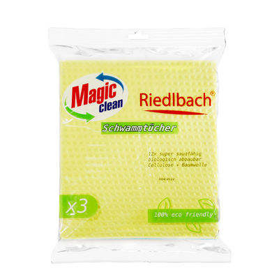 德国riedlbac不沾油家用百洁布德国dm进口洗碗巾抹布神奇厨房专用