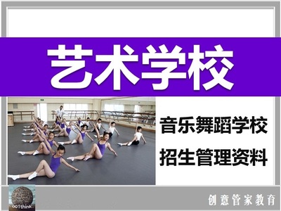 音乐班 舞蹈学校艺术教育 招生营销策划 经营管