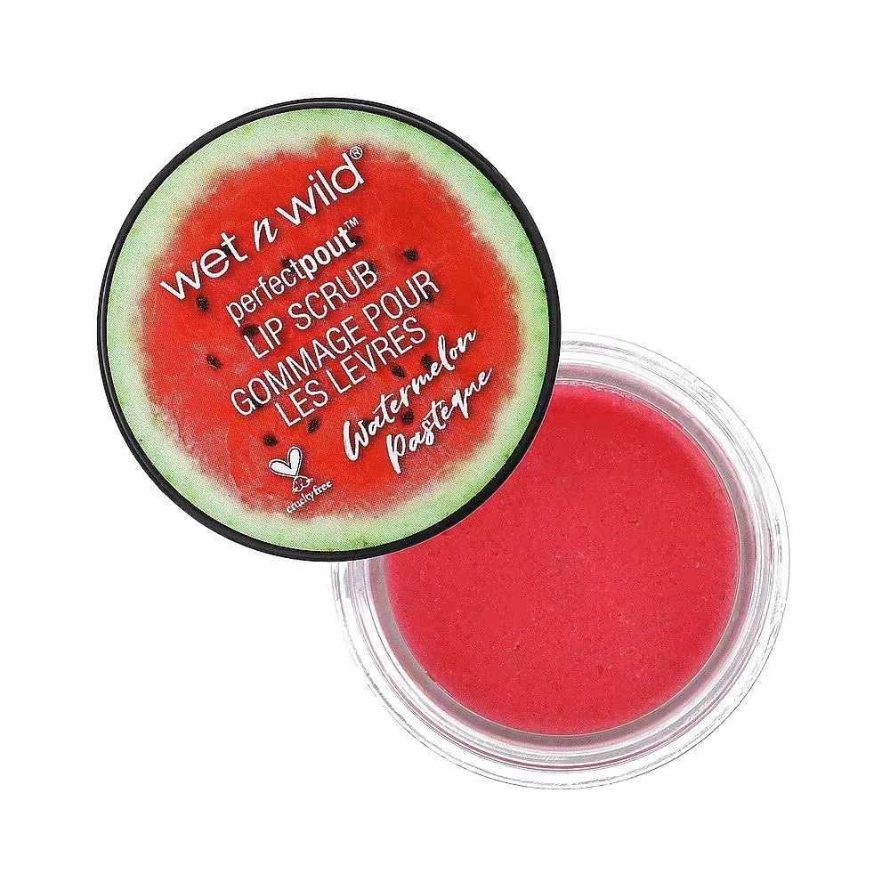 Wet n wild湿又野西瓜味嘟嘟唇磨砂膏去死皮护唇保湿唇膜正品特价