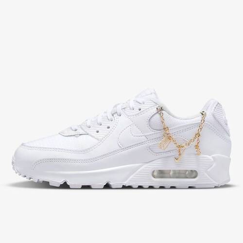 Nike Air Max时尚潮流复古低帮休闲跑步鞋 女款 白色DH0569-100BL