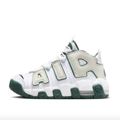 耐克Air皮蓬米白绿篮球鞋