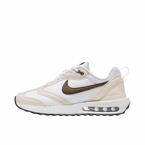 Nike百搭舒适织物合成革低帮休闲城市通勤跑步鞋米白棕DC4068-102