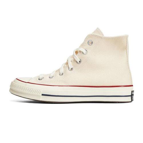 Converse 1970s常青款耐磨高帮 帆布鞋 男女同款 米白 162053c bl