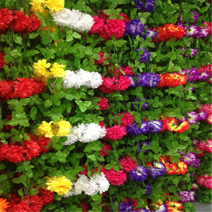 清明仿真菊花假花绢花藤条藤蔓祭祀扫墓上坟祭祖墓碑挂壁塑料花链,鲜花速递/花卉仿真/绿植园艺,仿真花,淘宝优惠券,粉丝福利购,淘宝优惠卷