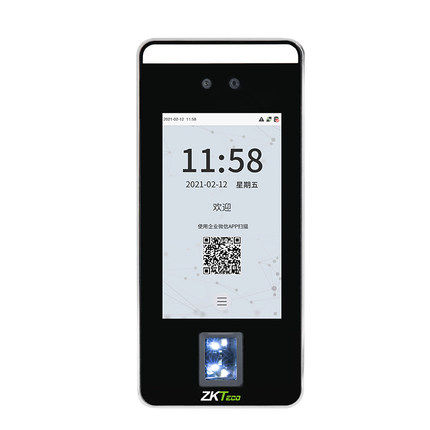 zkteco中控企业微信门禁机ZK-F6