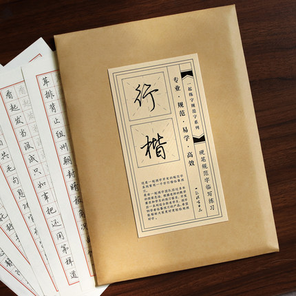 一起练字行楷字帖常用1000字成人练字小学生大学生行楷入门字贴