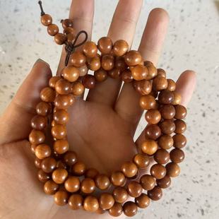 Q九 多样性发货 Y3036 约8mm 红豆杉珠串项链