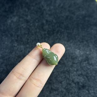 约31 F利 多样性发货 A5748 9mm S925银和田玉貔貅吊坠