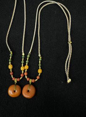 蜜蜡吊坠，约22*20*9mm-多样性发货-，F展Y8113