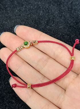 翡翠手绳-约6mm-多样性发货-J翠-A7633