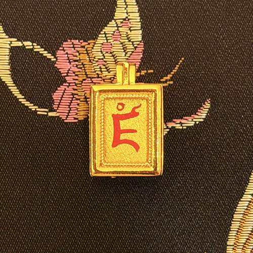 黄财神种字唐卡-多样性发货-随机发货- Z久-TK001