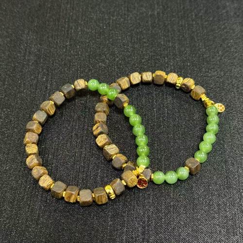 沉香DIY单圈手串-约7mm-多样性发货-HQS春-Y4550