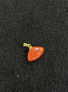 南红（玛瑙）D925南红吊坠-约13*15*6mm-多样性发货- PH臻 Y6061