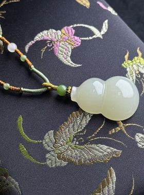 和田玉葫芦项链-约42*25*12mm-多样性发货-YSP金-A1544