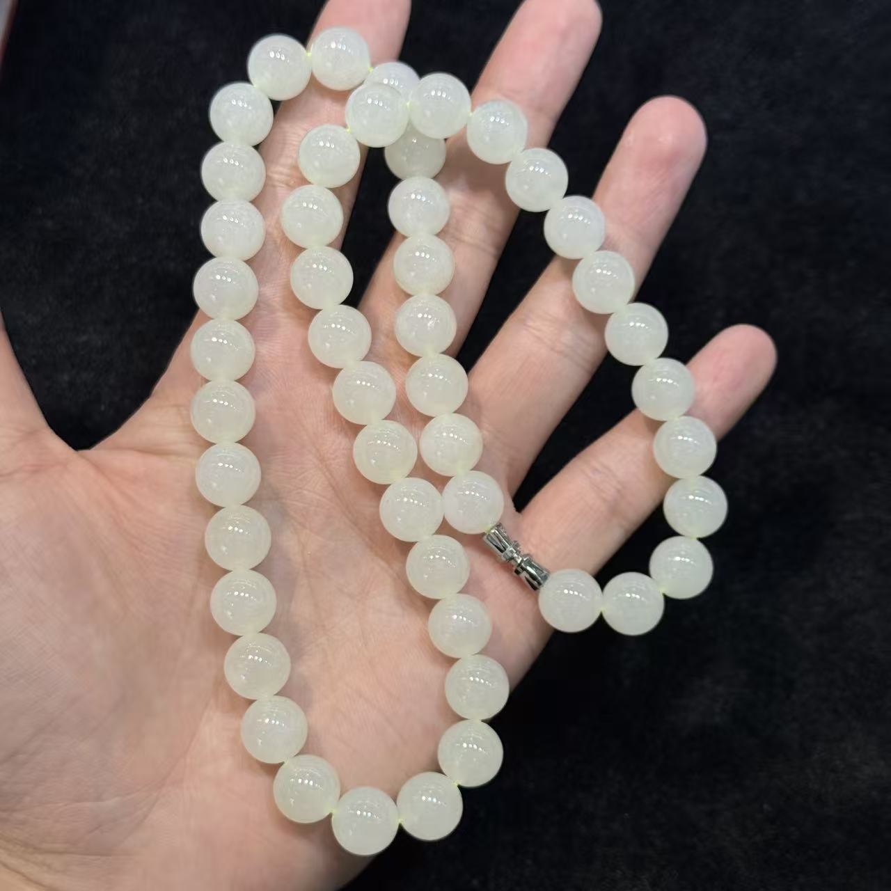 和田玉项链-约10mm-多样性发货-Y欣Y9558