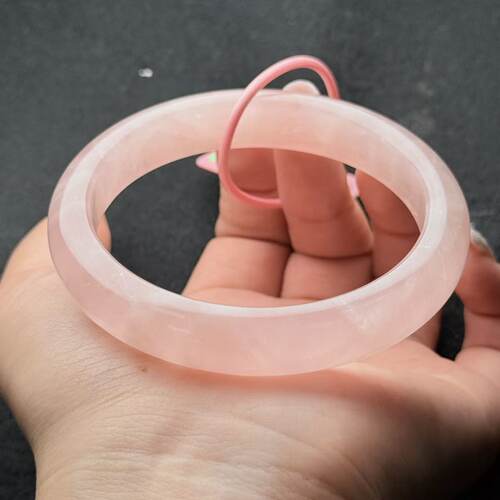 粉水晶手镯-约12×8mm-多样性发货-S优-A85