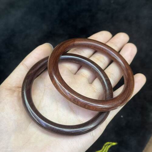 木质紫檀手镯-约8mm-多样性发货-YX聚-B9653