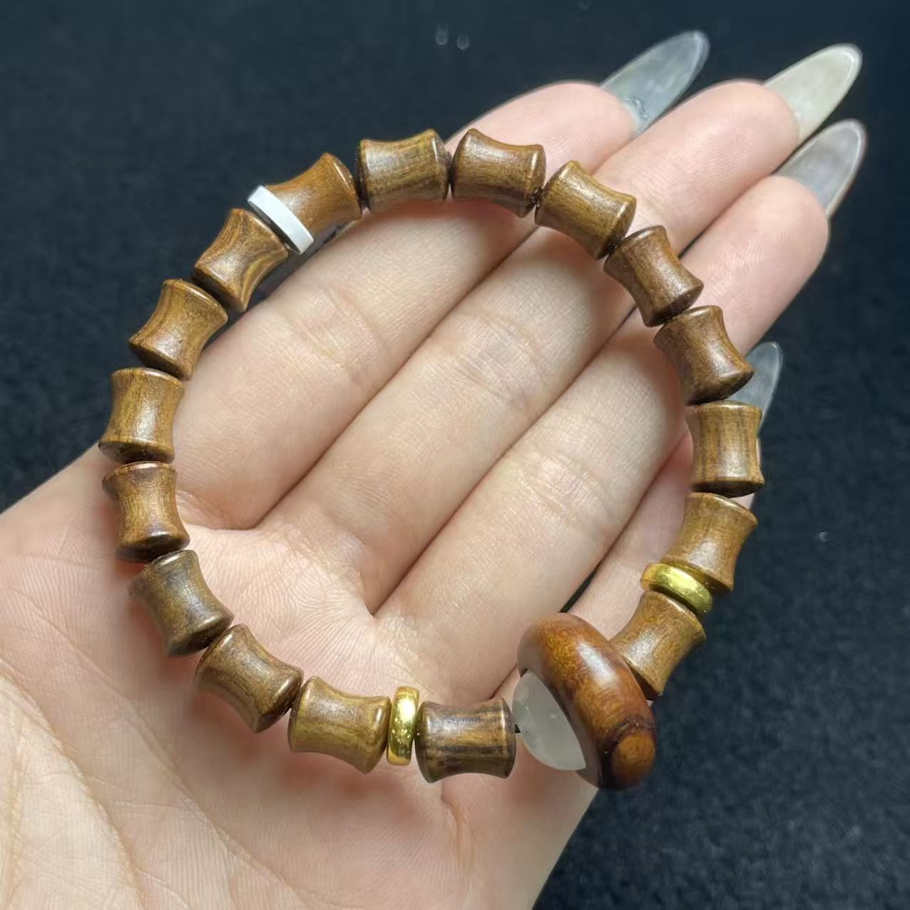 木质花梨木手串约8mm-多样性发货-YX聚-B8050