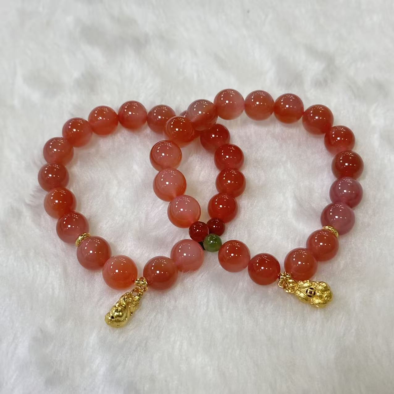 盐源玛瑙手串-约10mm-多样性发货-G帝-Y9511