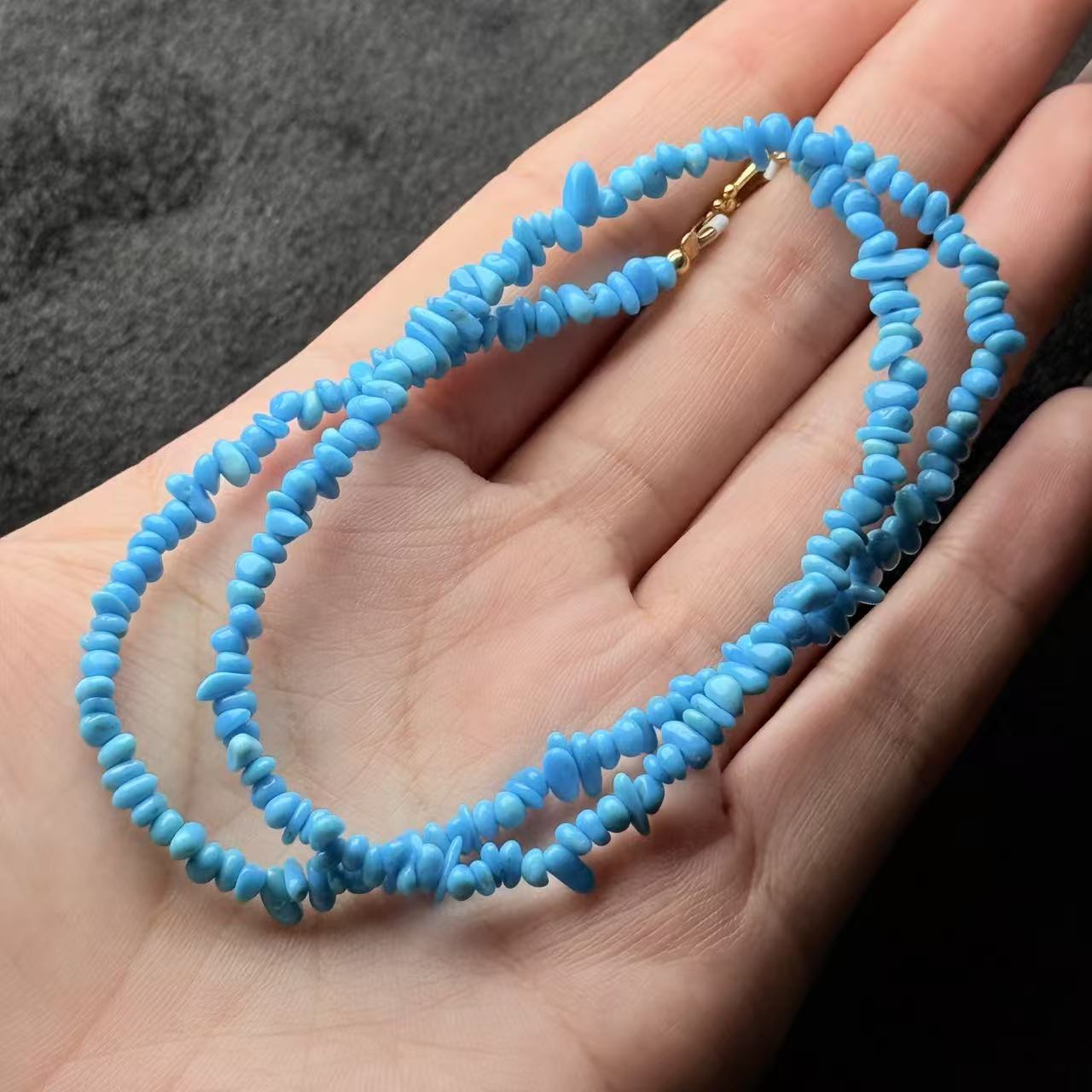 绿松石随形项链-随行-多样性发货-H开-A14