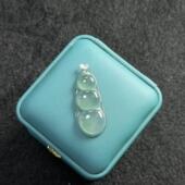 QSM石 18k翡翠吊坠 多样性发货 11mm V900 约33