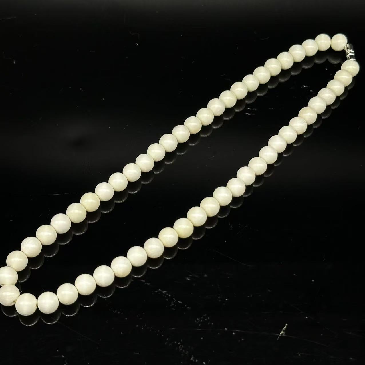 S925银猛犸牙项链-约8mm-多样性发货-YC东-Y2779