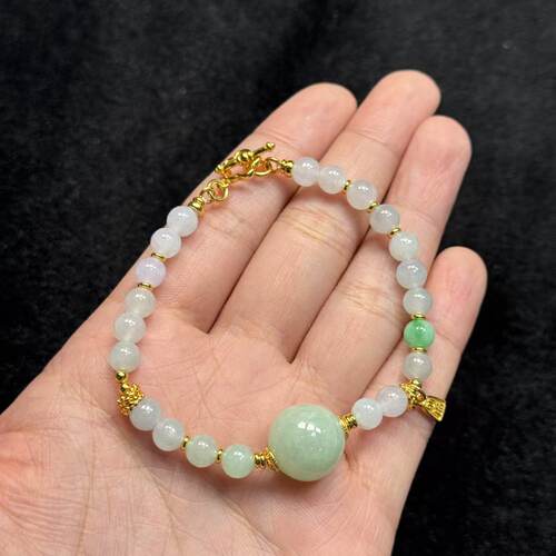 翡翠手链-约6mm-多样性发货-XS浣B153