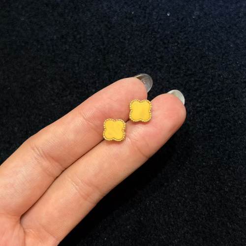 S925蜜蜡耳钉-约8*3mm-多样性发货- YC千- A4909