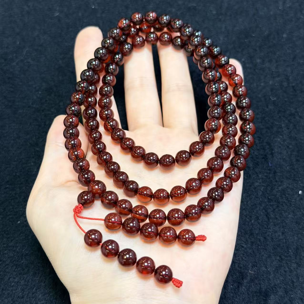 血珀多圈手串-约7mm-多样性发货-R祥，B9715