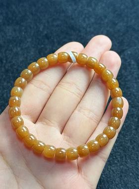 和田玉手串-约7mm-多样性发货-自家YIG004-A5124