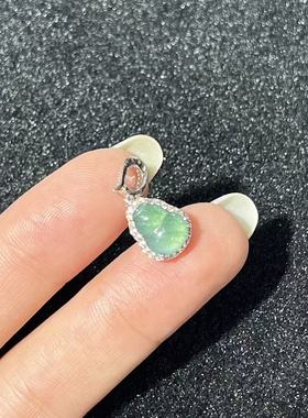 翡翠葫芦挂坠-约9mm-多样性发货-J翠-A7639