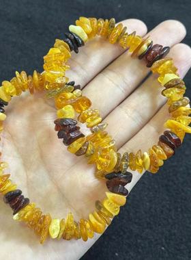 琥珀/蜜蜡蜜蜡手串-约7m-多样性发货-P展Y5383